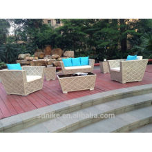 Latest design hot selling outdoor general use wicker round sofa